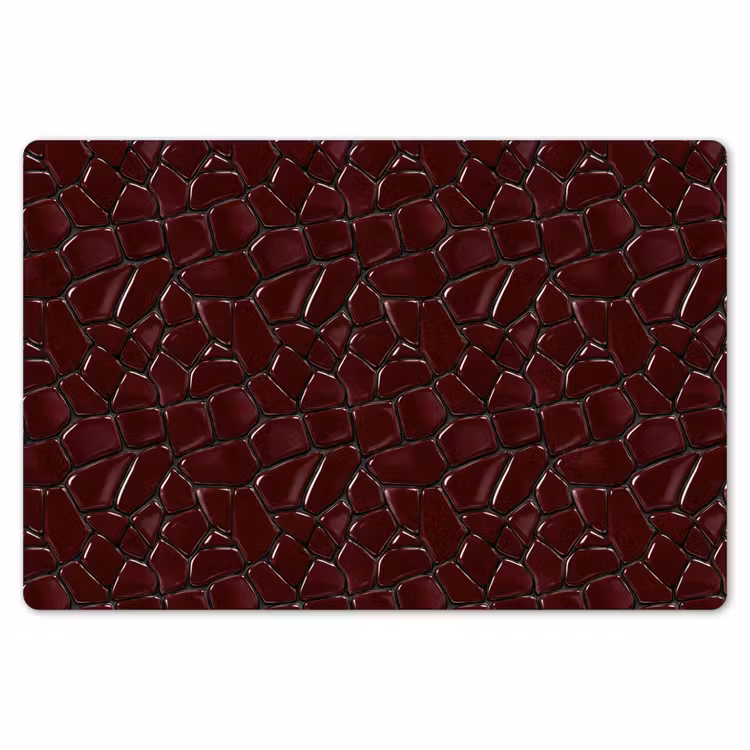 Mozaïek - Tegel - Bordeauxrood Placemat vinyl groot 368 -zzsfeer1_Kitchenyeah-website