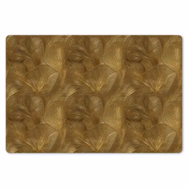 Organisch - Lijnen - Goud Placemat vinyl groot 368 -zzsfeer1_Kitchenyeah-website