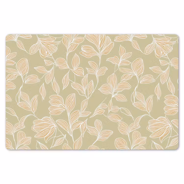 Organisch - Subtiel - Groen Placemat vinyl groot 368 -zzsfeer1_Kitchenyeah-website