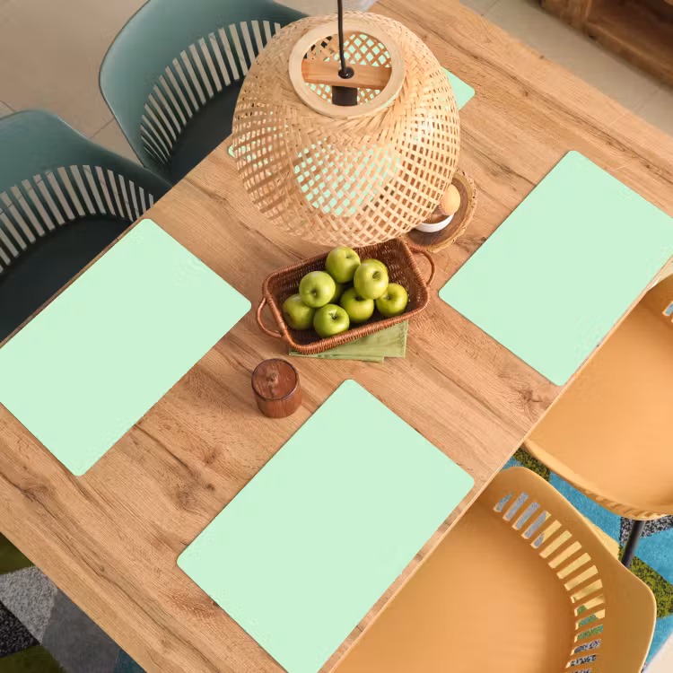 Pale - Mint - Groen Placemat vinyl groot 368 -zzsfeer5_Kitchenyeah-website