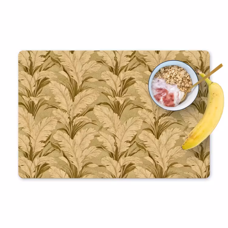 Palmbladeren - Klassiek - Groen Placemat vinyl groot 368 -zzzproduct_Kitchenyeah-website