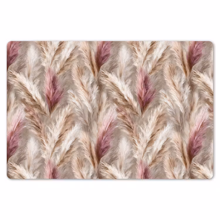 Pampasgras - Pluizig - Kleurrijk Placemat vinyl groot 368 -zzsfeer1_Kitchenyeah-website