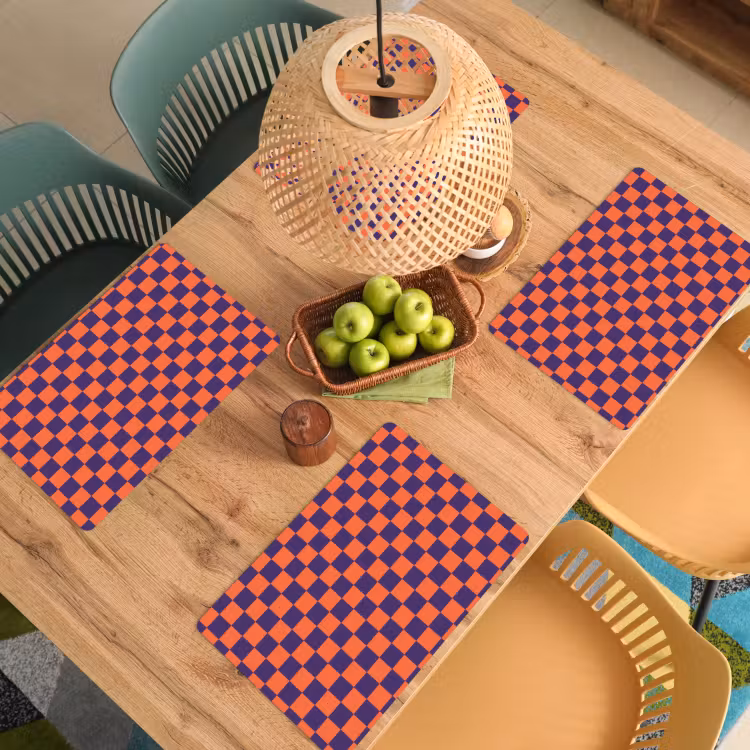 Patroon - Klassiek - Paars Placemat vinyl groot 368 -zzsfeer5_Kitchenyeah-website