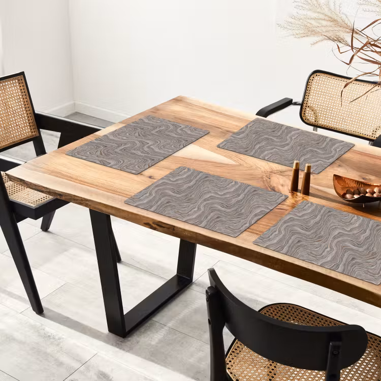Patroon - Textuur - Grijs Placemat vinyl groot 368 -zzsfeer4_Kitchenyeah-website