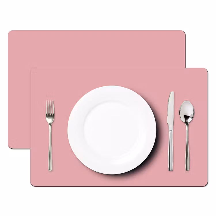 Roze - Kleuren - Interieur - Effen - Kleur Placemat vinyl groot 368 -zzsfeer2_Kitchenyeah-website