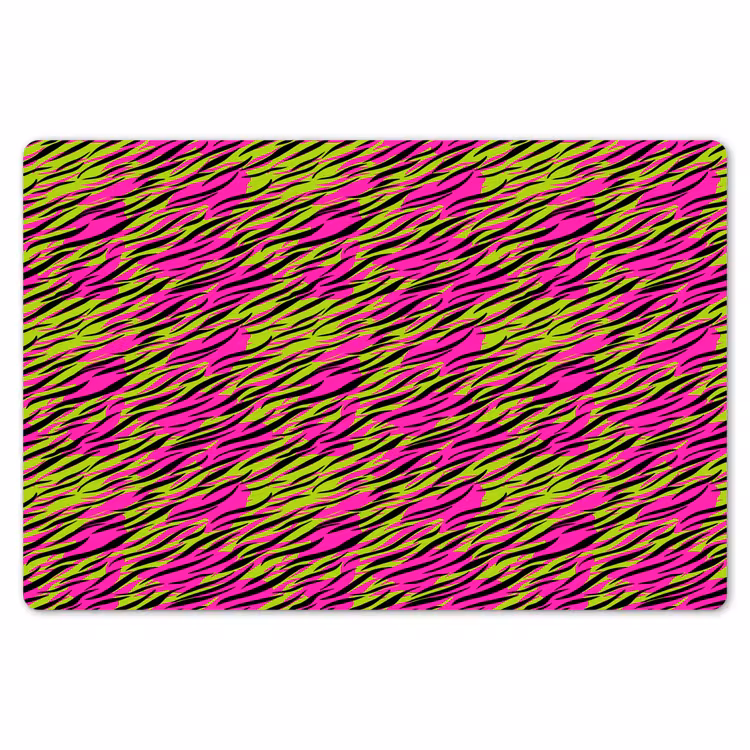 Roze - Groen - Neon - Dieren Placemat vinyl groot 368 -zzsfeer1_Kitchenyeah-website