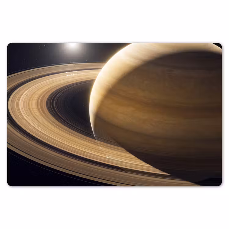 Placemat - 6 pieces - Planet - Rings - Space - Planeet - Ringen - Ruimte Placemat vinyl groot