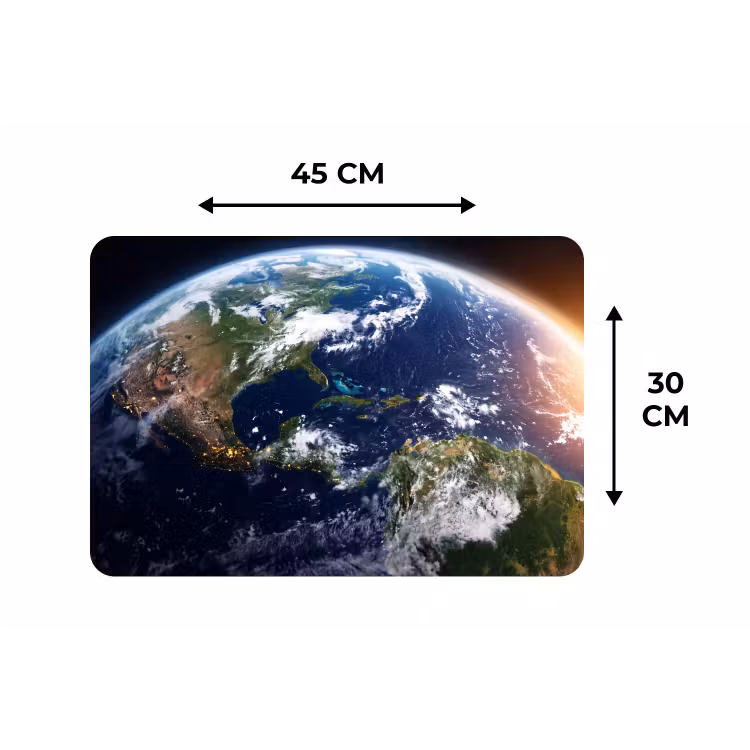 Placemat - 6 pieces - Planet - Space - Cosmos - Planeet - Ruimte - Kosmos Placemat vinyl groot
