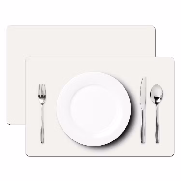Pure - Alabaster - Wit Placemat vinyl groot 368 -zzsfeer2_Kitchenyeah-website
