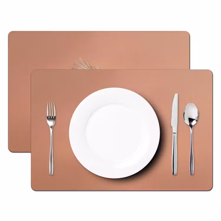 Roodborst - Natuur - Roze Placemat vinyl groot -zzsfeer2_Kitchenyeah-website