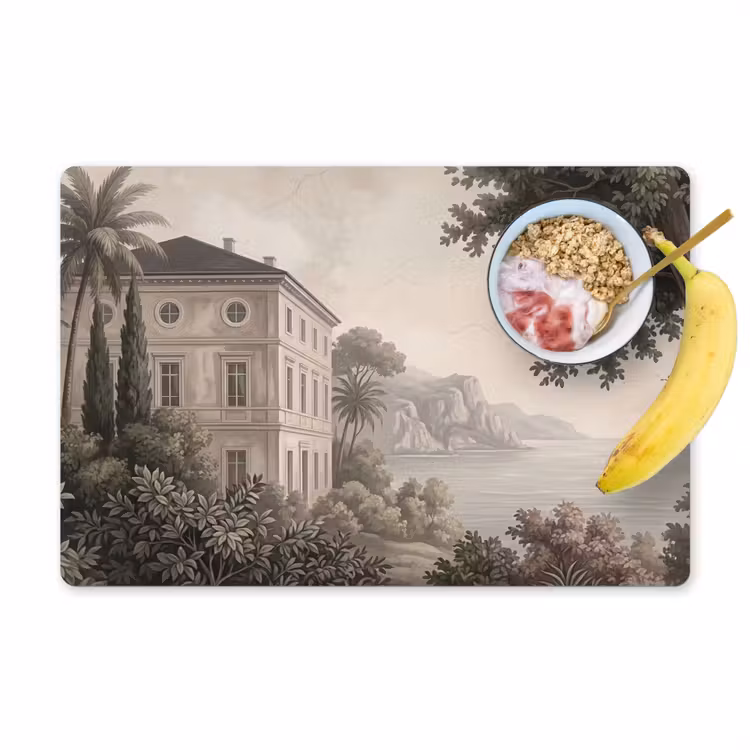 Zee - Villa - Beige Placemat vinyl groot -zzzproduct_Kitchenyeah-website
