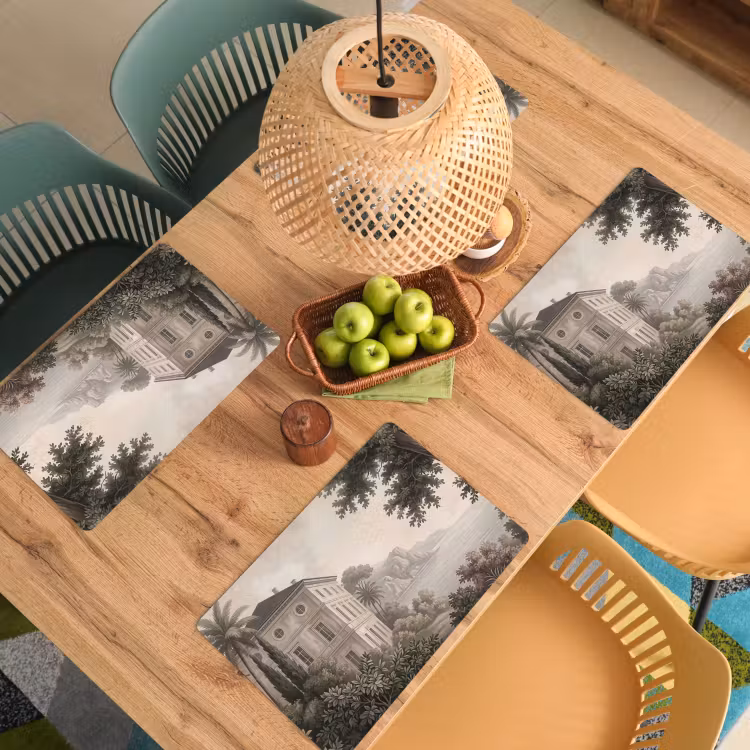 Zee - Villa - Beige Placemat vinyl groot -zzsfeer5_Kitchenyeah-website