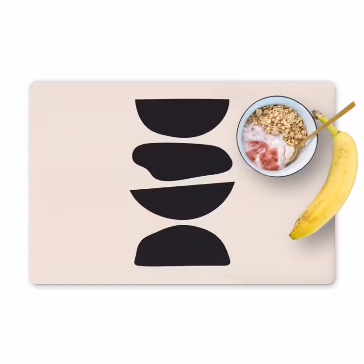 Placemat - 6 pieces - Shapes - Abstract - Modern - Vormen - Abstract - Modern Placemat vinyl groot