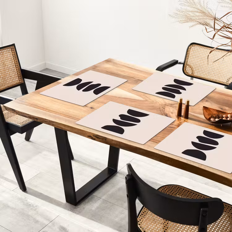 Placemat - 6 pieces - Shapes - Abstract - Modern - Vormen - Abstract - Modern Placemat vinyl groot