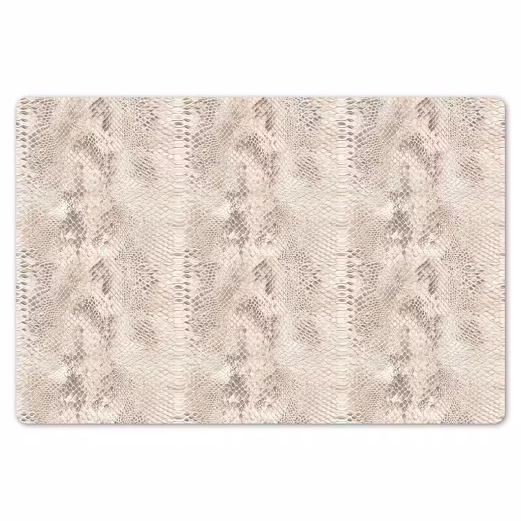 Slang - Patroon - Beige Placemat vinyl groot 368 -zzsfeer1_Kitchenyeah-website