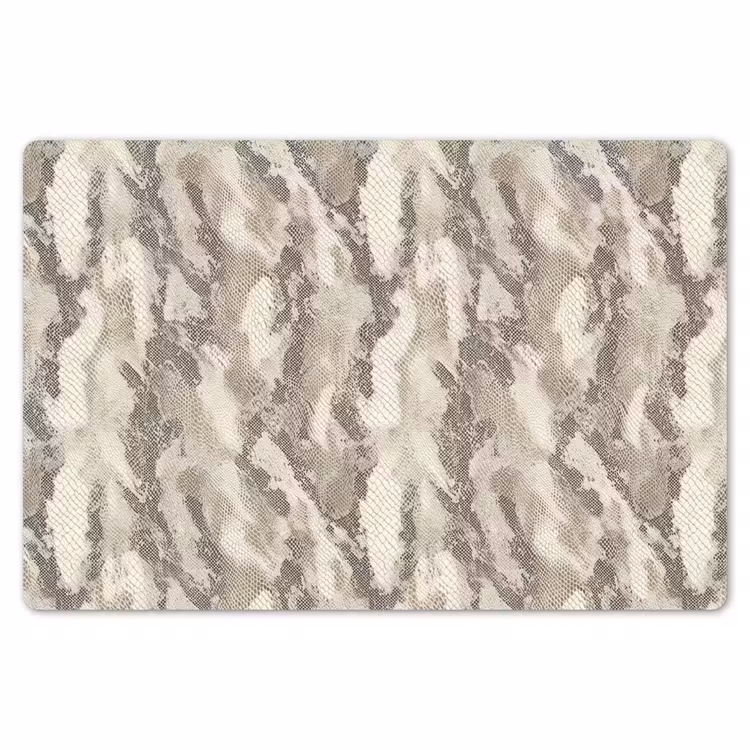 Slang - Patroon - Taupe Placemat vinyl groot 368 -zzsfeer1_Kitchenyeah-website