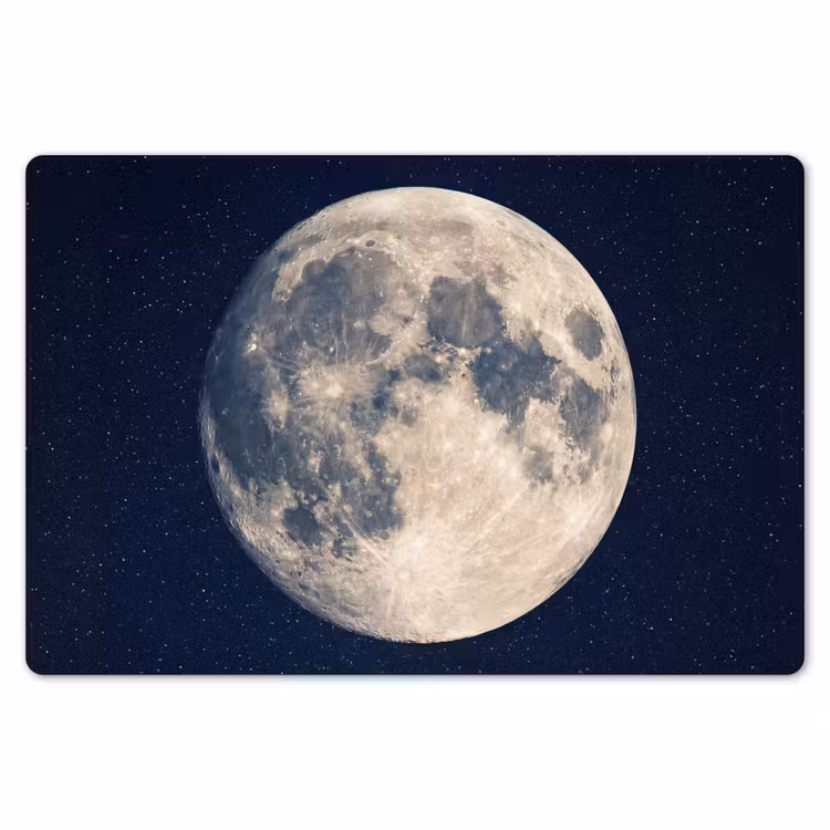 Ruimte - Maan - Kosmos Placemat vinyl groot -zzsfeer1_Kitchenyeah-website