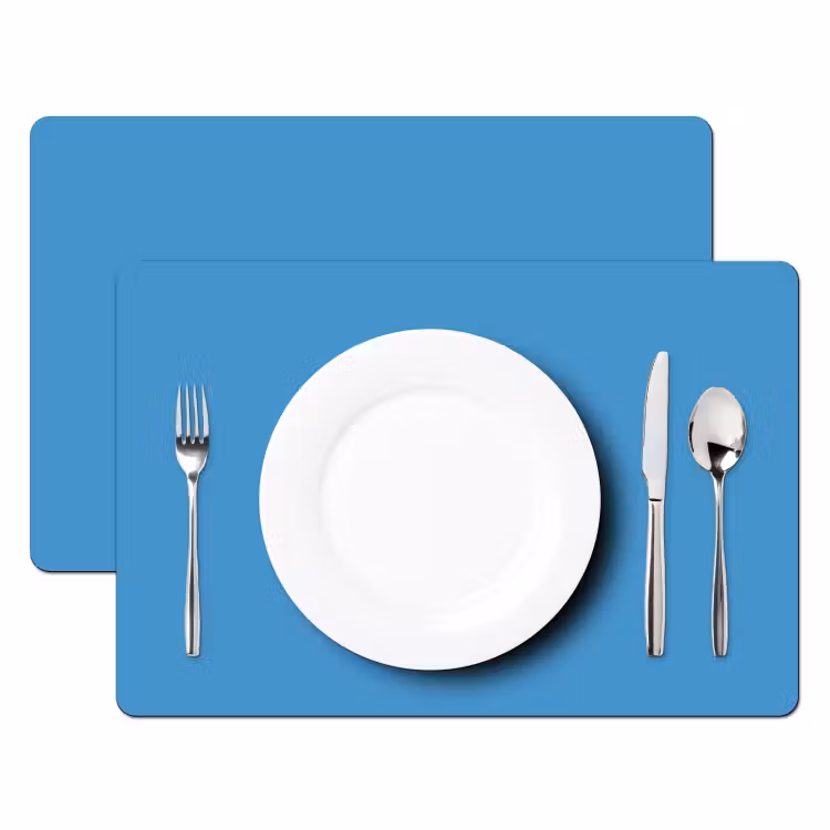 Steel - Blue - Blauw Placemat vinyl groot 368 -zzsfeer2_Kitchenyeah-website