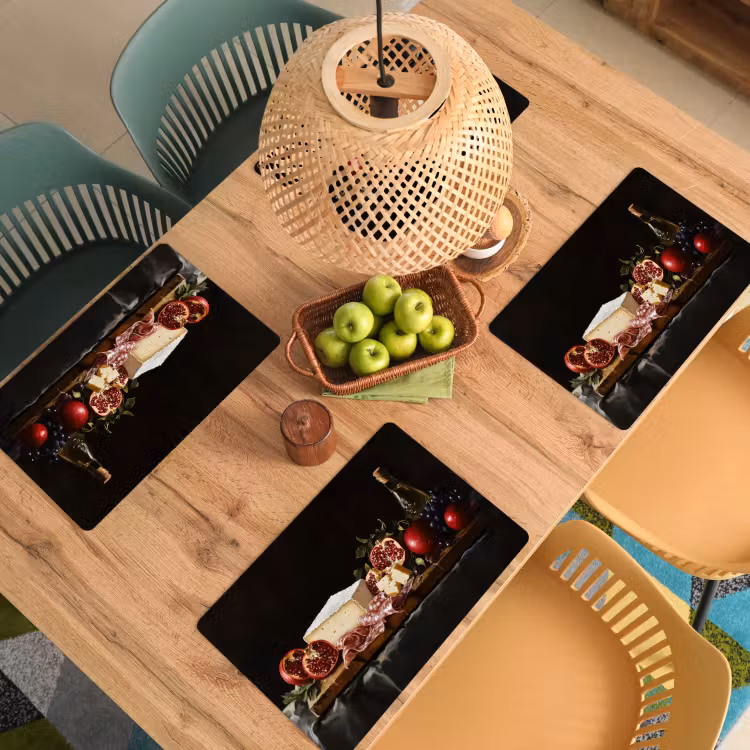 Stilleven - Vintage - Borrelplank Placemat vinyl groot -zzsfeer5_Kitchenyeah-website
