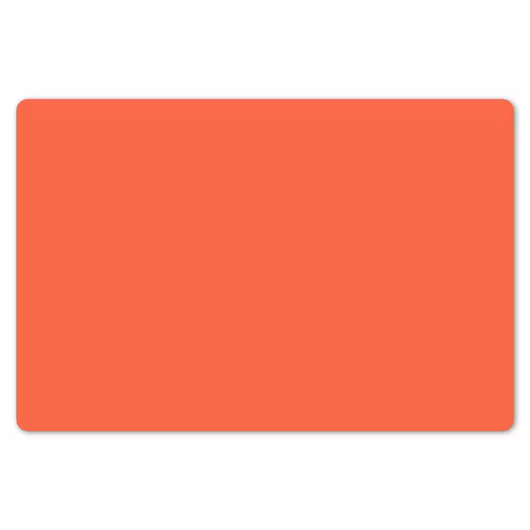 Sunset - Salmon - Oranje Placemat vinyl groot 368 -zzsfeer1_Kitchenyeah-website
