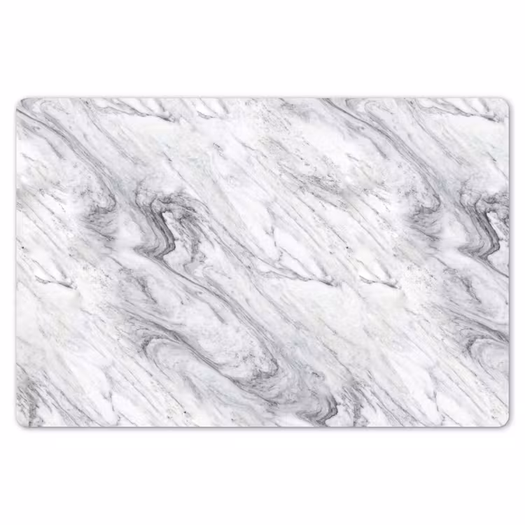 Wervelende - Grijsstructuur - Marmer - Wit Placemat vinyl groot 368 -zzsfeer1_Kitchenyeah-website