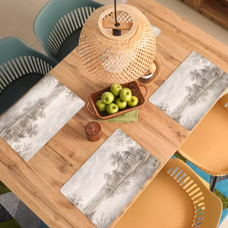 Terras - Water - Natuur - Landschap Placemat vinyl groot -zzsfeer5_Kitchenyeah-website