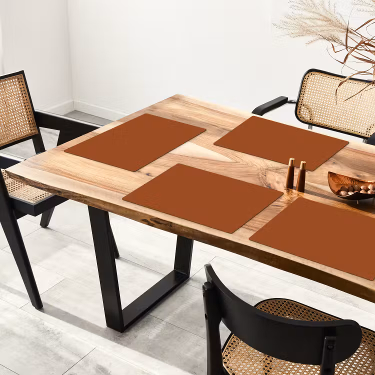 Terracotta - Bruin - Palet - Effen - Kleuren - Kleur Placemat vinyl groot 368 -zzsfeer4_Kitchenyeah-website