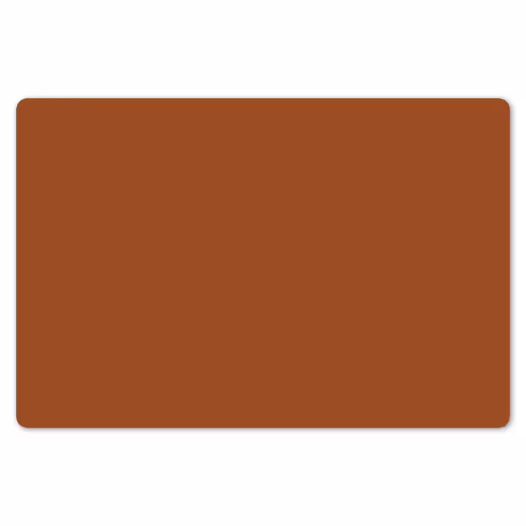 Terracotta - Bruin - Palet - Effen - Kleuren - Kleur Placemat vinyl groot 368 -zzsfeer1_Kitchenyeah-website