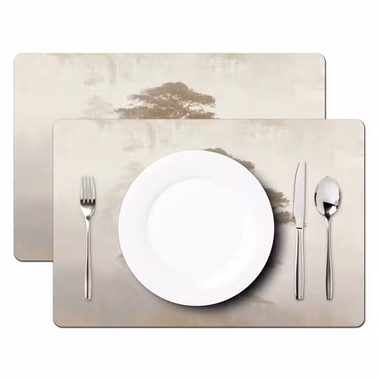 Boom - Oosterse stijl - Landschap Placemat vinyl groot -zzsfeer2_Kitchenyeah-website