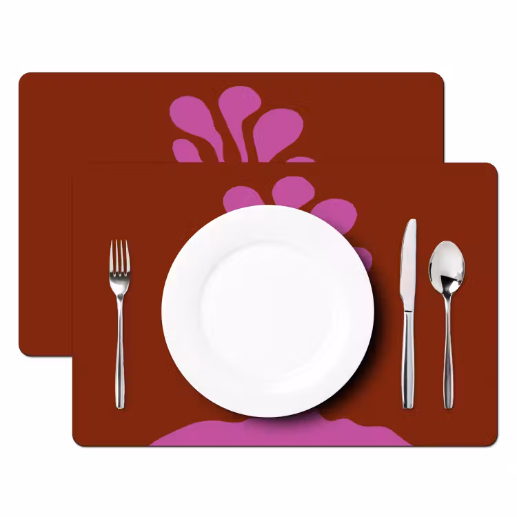 Boom - Paars - Cirkel - Vloeiend Placemat vinyl groot -zzsfeer2_Kitchenyeah-website