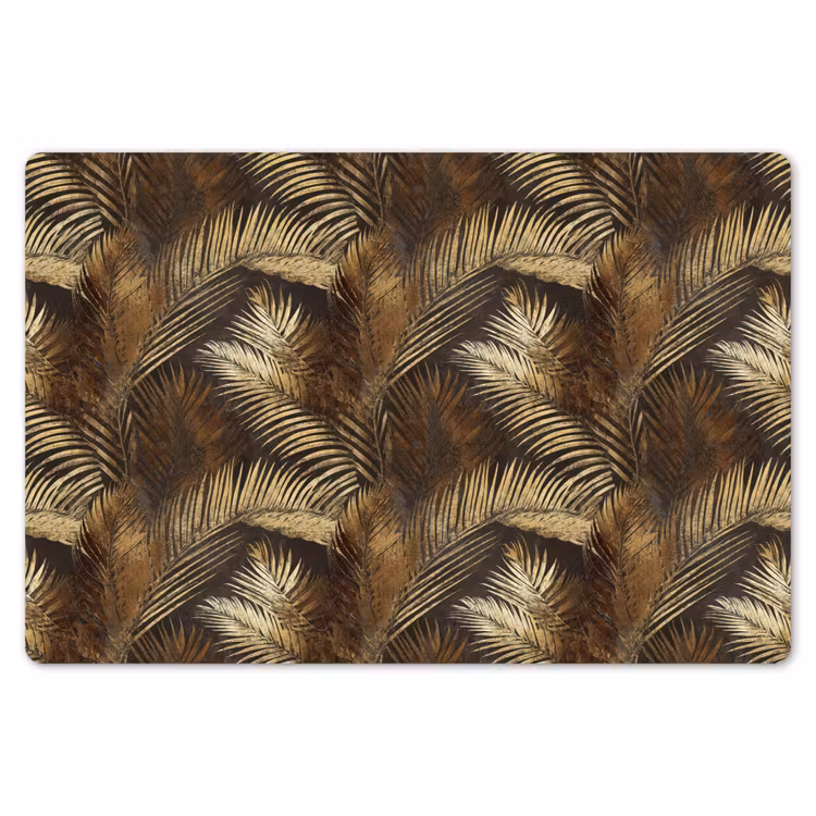 Tropisch - Bladeren - Goud Placemat vinyl groot 368 -zzsfeer1_Kitchenyeah-website