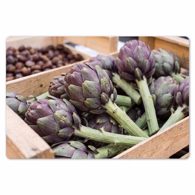 Placemat - 6 pieces - Vegetables - Market - Fresh - Groenten - Markt - Vers Placemat vinyl groot