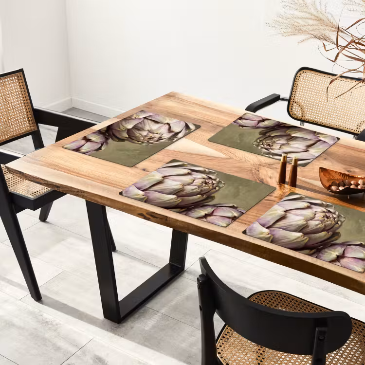 Placemat - 6 pieces - Vegetables - Still Life - Painting - Groente - Stilleven - Schilderij Placemat vinyl groot