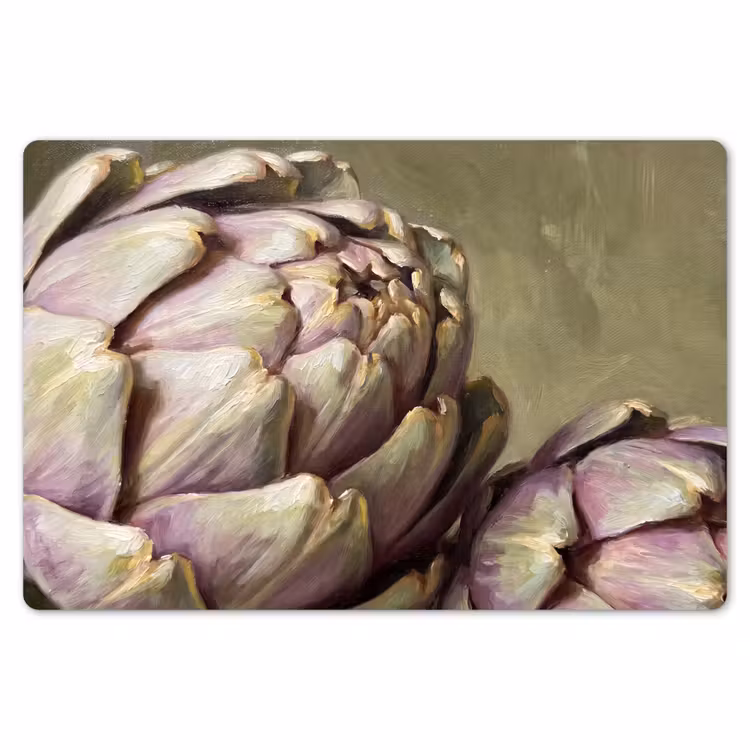 Placemat - 6 pieces - Vegetables - Still Life - Painting - Groente - Stilleven - Schilderij Placemat vinyl groot