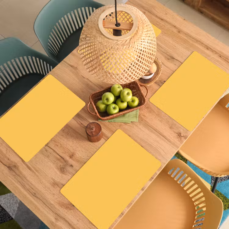 Warm - Sand - Terracotta Placemat vinyl groot 368 -zzsfeer5_Kitchenyeah-website