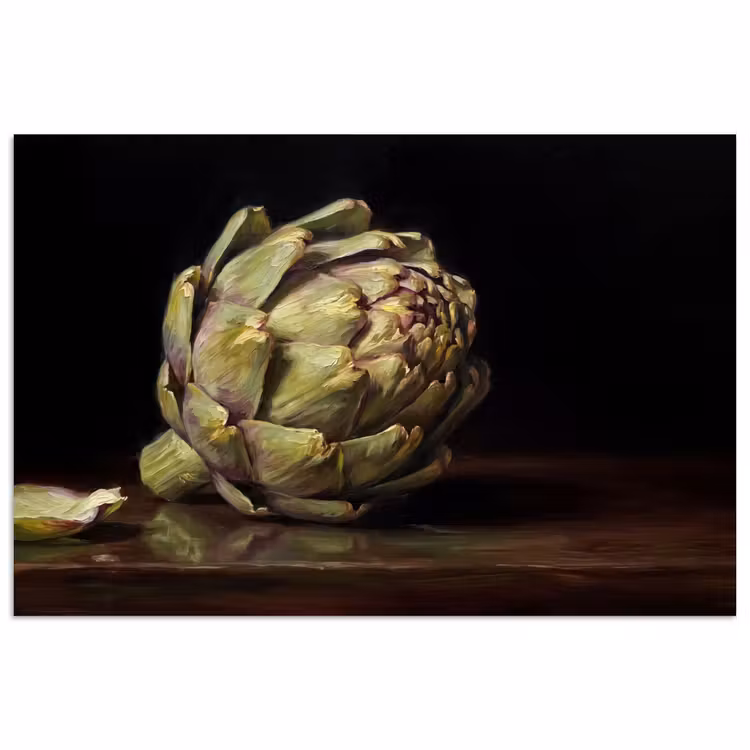 Poster - Artichoke - Food - Classic - Artichok - Eten - Klassiek poster papier klein