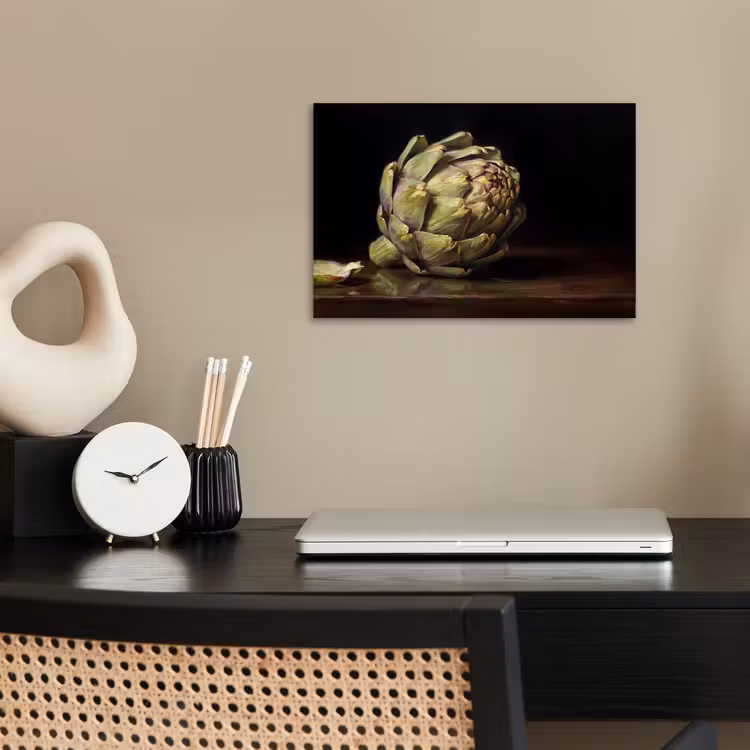 Poster - Artichoke - Food - Classic - Artichok - Eten - Klassiek poster papier klein