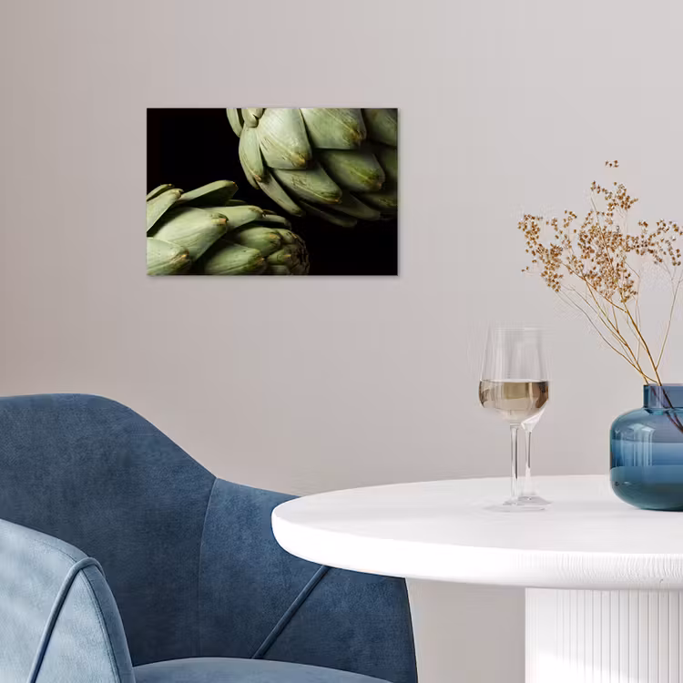 Poster - Artichoke - Green - Food - Artisjok - Groen - Eten poster papier klein