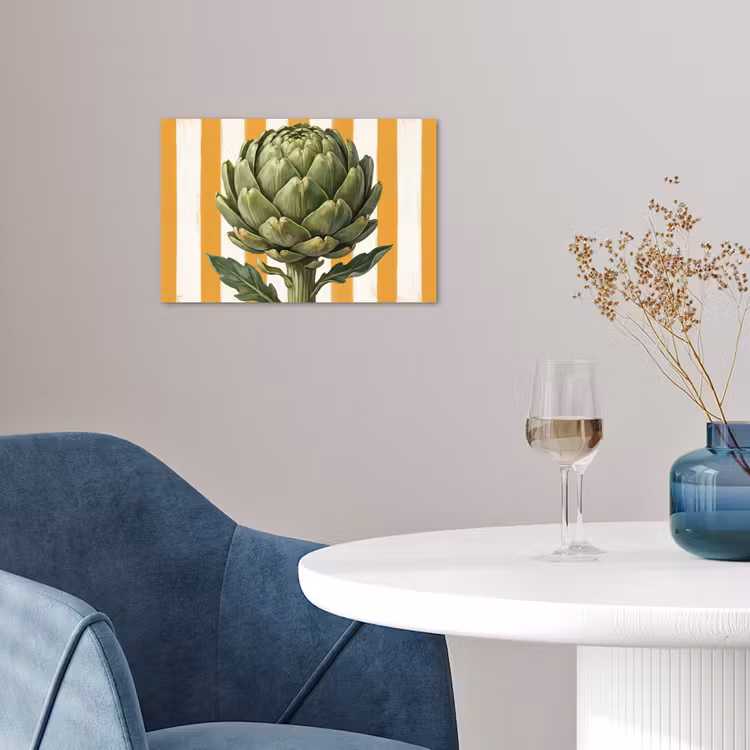 Poster - Artichoke - Modern - Vegetable - Artisjok - Modern - Groente poster papier klein