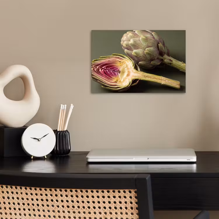 Poster - Artichoke - Purple - Food - Artisjok - Paars - Voedsel poster papier klein