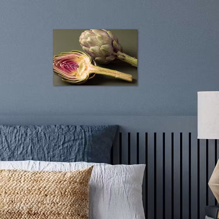 Poster - Artichoke - Purple - Food - Artisjok - Paars - Voedsel poster papier klein