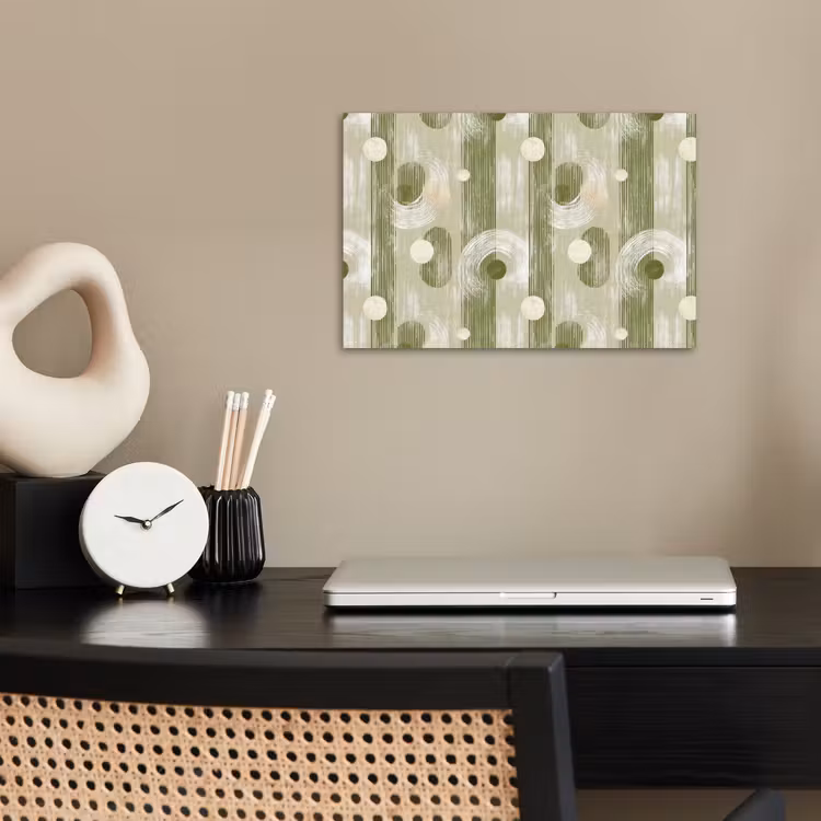 Artistiek - Modern - Groen poster papier klein 62 -sfeer1