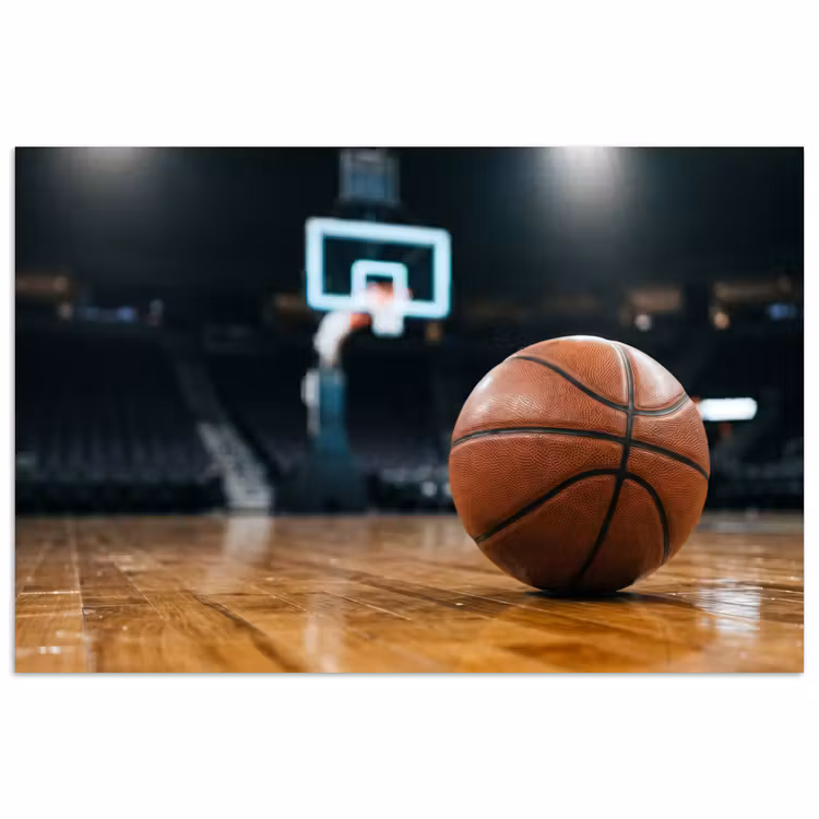 Basketbal - Arena - Sport poster papier klein -3d