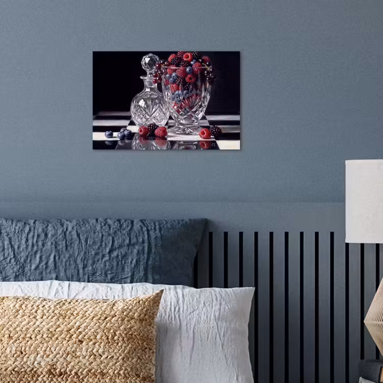 Poster - Berries - Crystal - Still Life - Bessen - Kristal - Stilleven poster papier klein