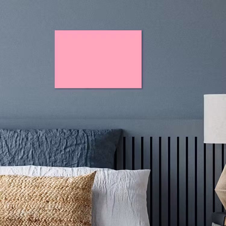 Bubblegum - Pink - Roze poster papier klein 62 -sfeer2