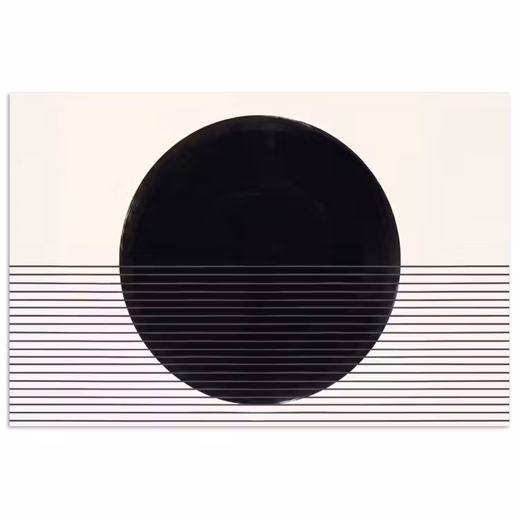 Poster - Circle - Lines - Abstract - Cirkel - Lijnen - Abstract poster papier klein