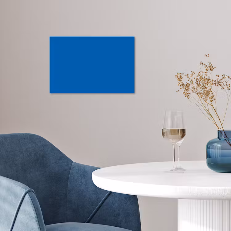 Classic - Azure - Blauw poster papier klein 62 -sfeer3