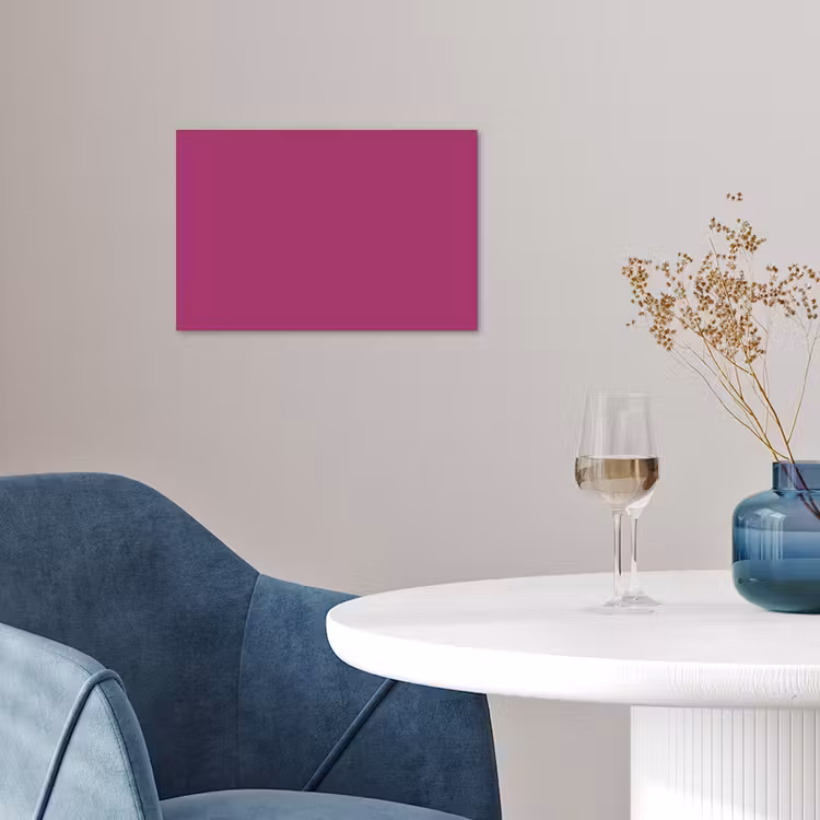 Deep - Magenta - Paars poster papier klein 62 -sfeer3