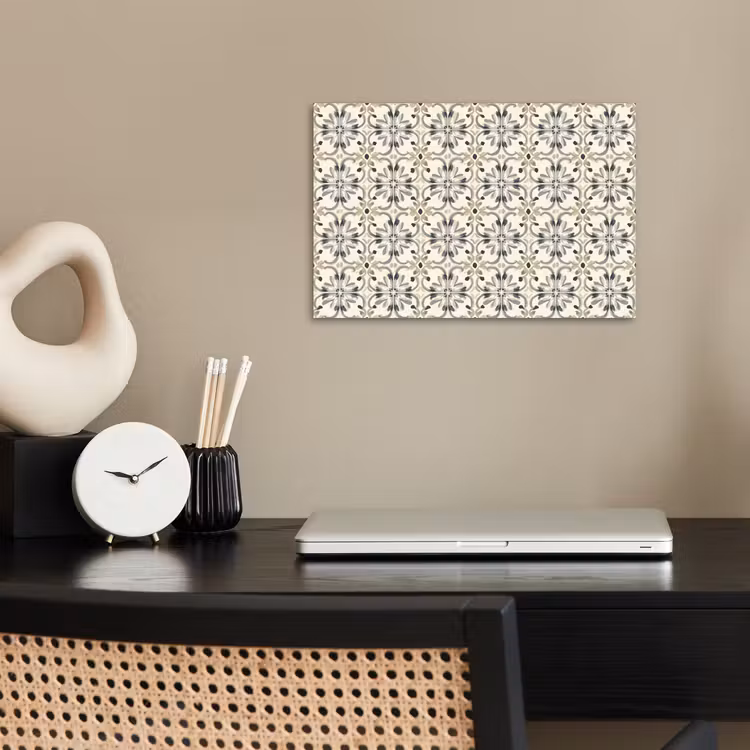 Floraal - Patroon - Kleurrijk poster papier klein 62 -sfeer1
