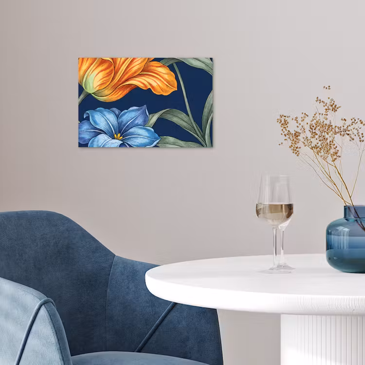 Poster - Flowers - Botanical - Pattern - Bloemen - Botanisch - Patroon poster papier klein